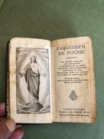 Brocante Mini bijbel Paroissien de poche 1936, Antiek en Kunst, Ophalen of Verzenden