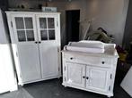 Complete babykamer in landelijk / brocante stijl, Kinderen en Baby's, Kinderkamer | Commodes en Kasten, Ophalen, Zo goed als nieuw