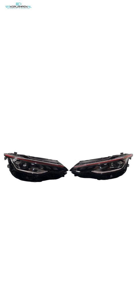 Volkswagen Golf 8 Facelift GTI Full LED IQ.Light Red Koplamp, Auto-onderdelen, Verlichting, Volkswagen, Gebruikt, Herkomst onderdeel bekend