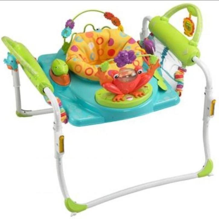 JUMPEROO 1ST PAS JUNGLE FRIENDS - FISHER PRICE, Kinderen en Baby's, Speelgoed | Fisher-Price, Gebruikt, Overige typen, Met licht