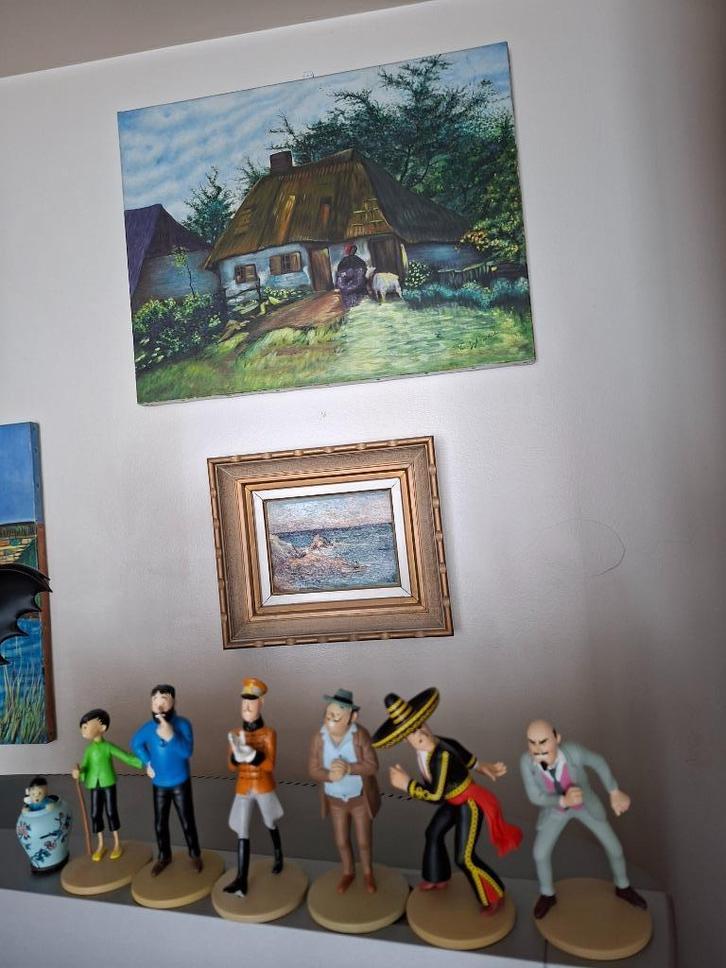 6 nieuwe figuren van Hergé Moulinsart, Verzamelen, Beelden en Beeldjes, Nieuw, Overige typen, Ophalen of Verzenden