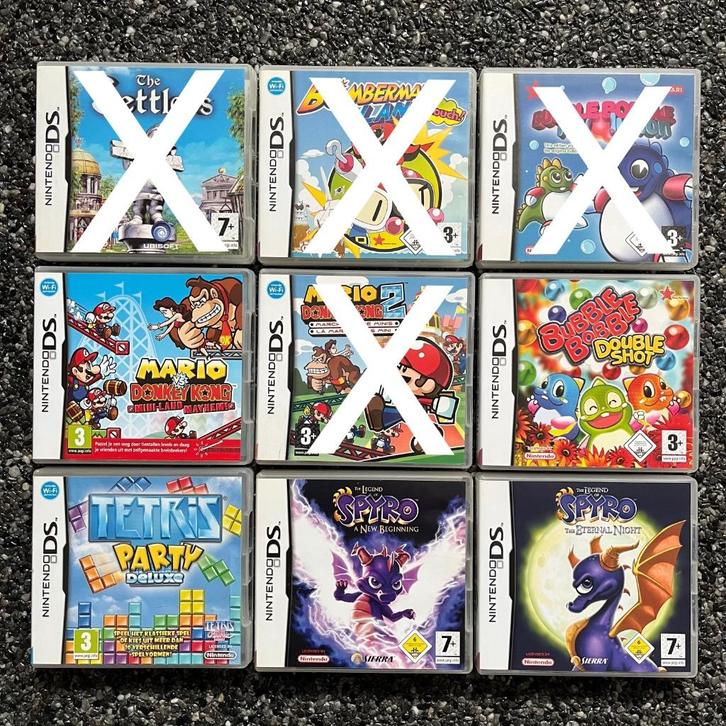 5 TOP Titels Voor Nintendo DS/3DS, Games en Spelcomputers, Games | Nintendo DS, Zo goed als nieuw, Ophalen of Verzenden