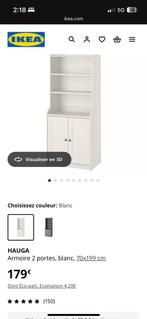 Armoire HAUGA IKEA, Enlèvement, Utilisé