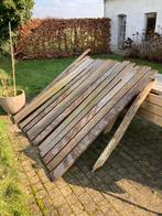 Houten panelen latten/wanden, Ophalen, Gebruikt