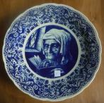 Delfts blauw Boch - vissersvrouwtje, Ophalen of Verzenden