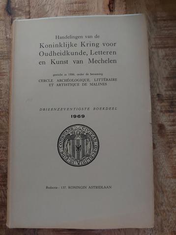 Handelingen koninklijke kring oudheidkunde Mechelen
