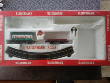 Wagons et rails Fleischmann, Enlèvement ou Envoi, Utilisé, Rails, Fleischmann
