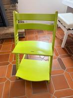 Chaise Stokke verte, Enlèvement, Utilisé