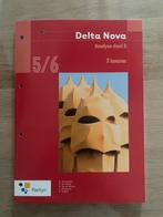 Delta Nova Analyse deel 2, voor 5/6 nieuw, Secondaire, Mathématiques A, N. De Wilde Nico Deloddere, Enlèvement ou Envoi