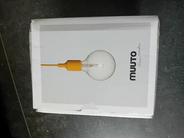 💡✨ MUUTO E27 Hanglamp – 🟡Mosterdgeel Scandinavisch Design✨ beschikbaar voor biedingen