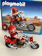 Playmobil Choppermotor 5113, complete set!, Ophalen, Zo goed als nieuw, Complete set