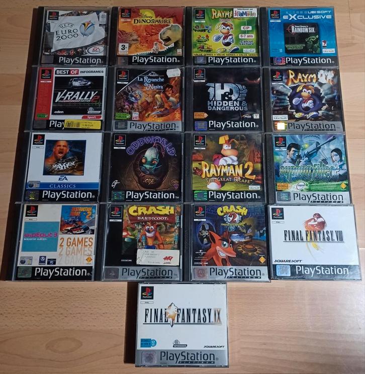 Jeux PS1 _ Prix en description, Games en Spelcomputers, Games | Sony PlayStation 1, Gebruikt, Ophalen of Verzenden