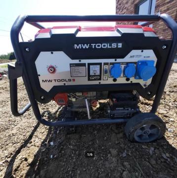 Groupe électrogène 8200 Watts, Enlèvement, Comme neuf, 5 à 10 kVA, Essence