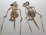 2 wayang kulit schaduwpoppen, Ophalen, Zo goed als nieuw