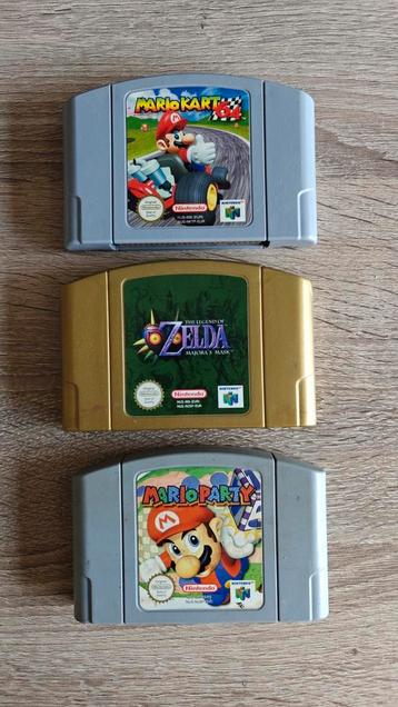 3 games voor Nintendo 64 beschikbaar voor biedingen