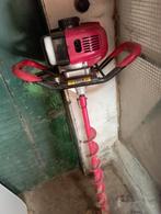 Grondboor machine met boor 8cm, Tuin en Terras, Hand-tuingereedschap, Ophalen, Zo goed als nieuw, Grondboor