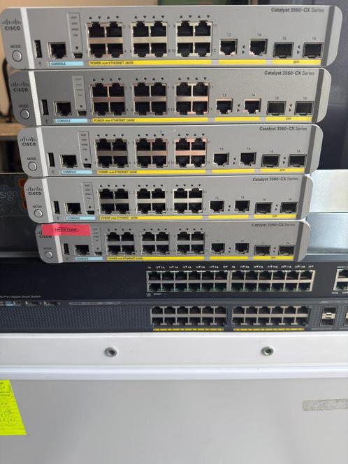 Switch Cisco 3560 POE, Computers en Software, Netwerk switches, Ophalen of Verzenden