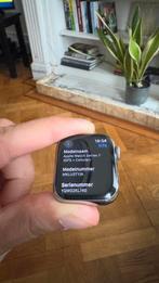 Apple Watch 7 41mm Stainless Steel GPS,4G met extra bandjes, Handtassen en Accessoires, Smartwatches, Ophalen of Verzenden, Zo goed als nieuw