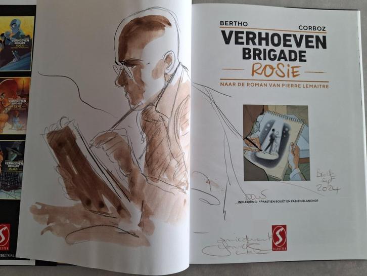 Luxe Verhoeven brigade 1 + dédicace (HC), Boeken, Stripverhalen, Nieuw, Eén stripboek, Ophalen of Verzenden