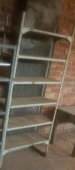 Metalen kast rek met schabben, etagere, Huis en Inrichting, Ophalen, Gebruikt