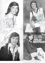 willy sommers - 4x fankaart foto's uit de jaren '70, Ophalen of Verzenden