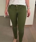 Groene Skinny Jeans broek van ZARA (Maat 38), Comme neuf, Zara, Autres couleurs, W28 - W29 (confection 36)