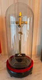 Kleine, zeldzame antieke stolp met crucifix, Antiek en Kunst, Antiek | Religieuze voorwerpen, Ophalen