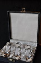 Verzilverde lepel set, Antiek en Kunst, Ophalen of Verzenden