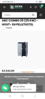 Pellet ketel te koop.goede staat, Ophalen