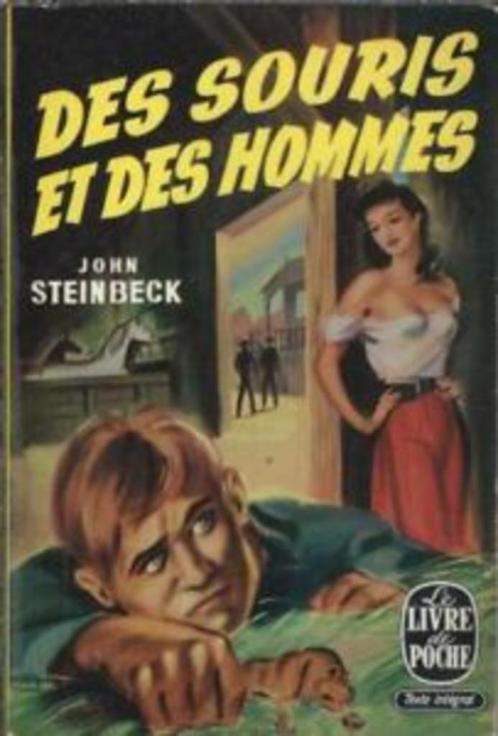 "Des souris et des hommes" John Steinbeck (1949), Livres, Romans, Utilisé, Amérique, Enlèvement ou Envoi