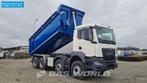 MAN TGS 35.440 8X4 18m3 tipper Hardox 450 Manual Steelsuspen, Stof, Euro 6, Wit, Bedrijf