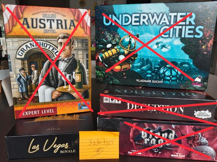 Bordspellen te koop, Hobby en Vrije tijd, Gezelschapsspellen | Bordspellen, Zo goed als nieuw, Ophalen of Verzenden