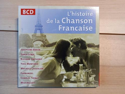 Chanson Française - 8 CD, Cd's en Dvd's, Cd's | Franstalig, Zo goed als nieuw, Ophalen