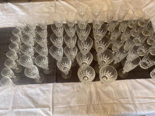 Verres en cristal d'Arques vintage (44 ans), Collections, Verres & Petits Verres, Comme neuf, Autres types, Enlèvement ou Envoi