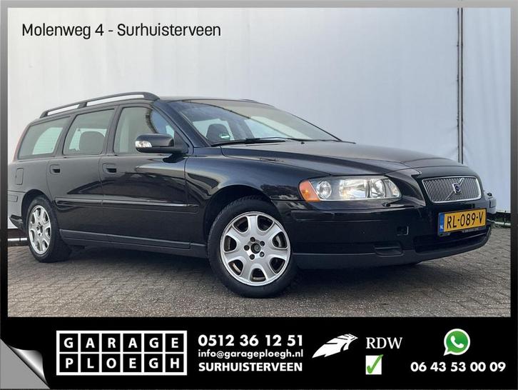 Volvo V70 2.4 Edition Classic LPG Trekhaak Cruise Stoelverw, Auto's, Volvo, Bedrijf, V70, ABS, Airbags, Alarm, Boordcomputer, Centrale vergrendeling