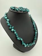 Zoetwaterparels, Handtassen en Accessoires, Kettingen, Ophalen of Verzenden, Blauw