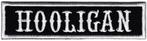 Hooligan stoffen opstrijk patch embleem #2, Verzenden, Nieuw