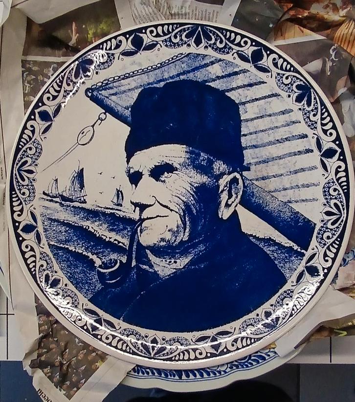 Assiette décorative Delft, Antiquités & Art, Antiquités | Assiettes décoratives & Carrelages, Enlèvement