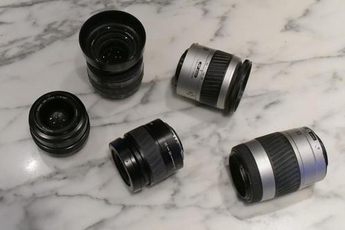 Minolta set van 5 AF lenzen, Verzamelen, Foto-apparatuur en Filmapparatuur, Lens of Lenzen, 1980 tot heden, Ophalen of Verzenden