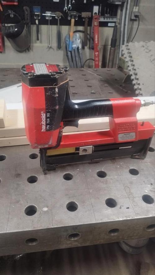 Zware tacker schiethamer 64mm Haubold PN 764 Xll, Doe-het-zelf en Bouw, Gereedschap | Machine-onderdelen en Toebehoren, Gebruikt
