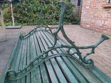 gietijzeren poten voor elegante tuinbank beschikbaar voor biedingen