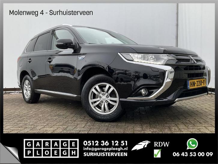 Mitsubishi Outlander 2.0 PHEV Navi Camera Clima Leer/Alca Bu, Autos, Mitsubishi, Entreprise, Outlander, 4x4, ABS, Airbags, Alarme