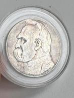 Polen 5 zl Pilsudsk Strzelecki 1934, Ophalen of Verzenden, Polen