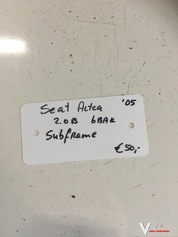 Seat Altea 2.0 6 bak 2005 Subframe  beschikbaar voor biedingen