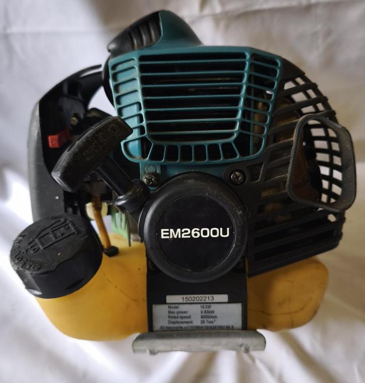 Makita motor voor bosmaaier EM 2600U mod. 1E33F, Tuin en Terras, Bosmaaiers, Gebruikt, Benzine, Ophalen