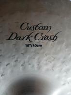 Zildjian K custom Dark crash 16", Muziek en Instrumenten, Drumstellen en Slagwerk, Ophalen of Verzenden, Zo goed als nieuw