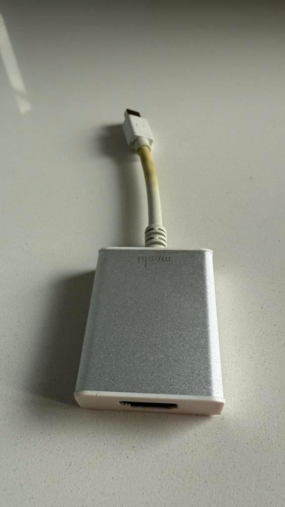 Adaptateur Mini DisplayPort vers HDMI 4K Moshi, Informatique & Logiciels, Pc & Câble réseau, Utilisé, Enlèvement ou Envoi