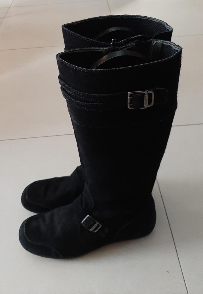 Te koop: Zwarte laarzen van Esprit, 40, Kleding | Dames, Schoenen, Gedragen, Hoge laarzen, Zwart, Ophalen