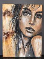 Jolie grande peinture sensuelle Mk Art, Antiquités & Art, Art | Peinture | Moderne, Enlèvement ou Envoi