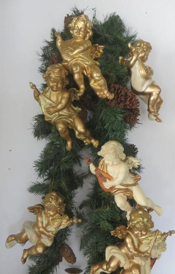 set van 6 Vintage cherubijntjes beschikbaar voor biedingen